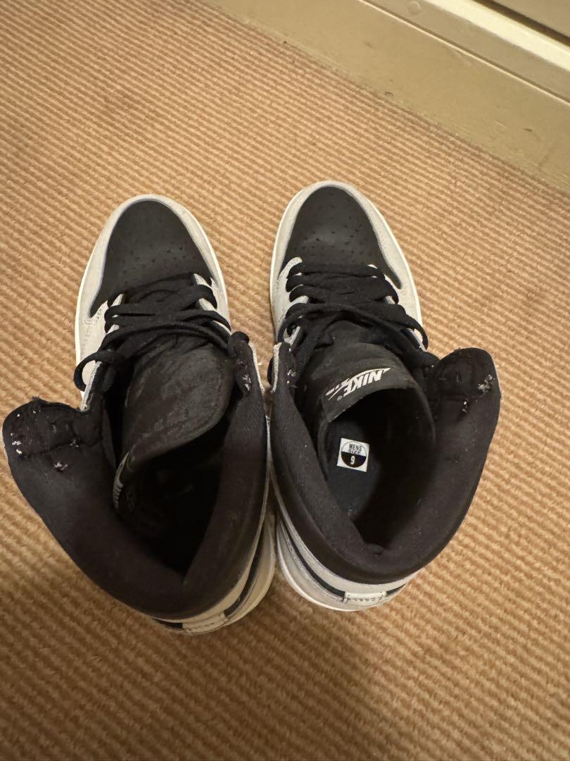 Nike Air Jordan 1 グレー/ブラック ハイカット