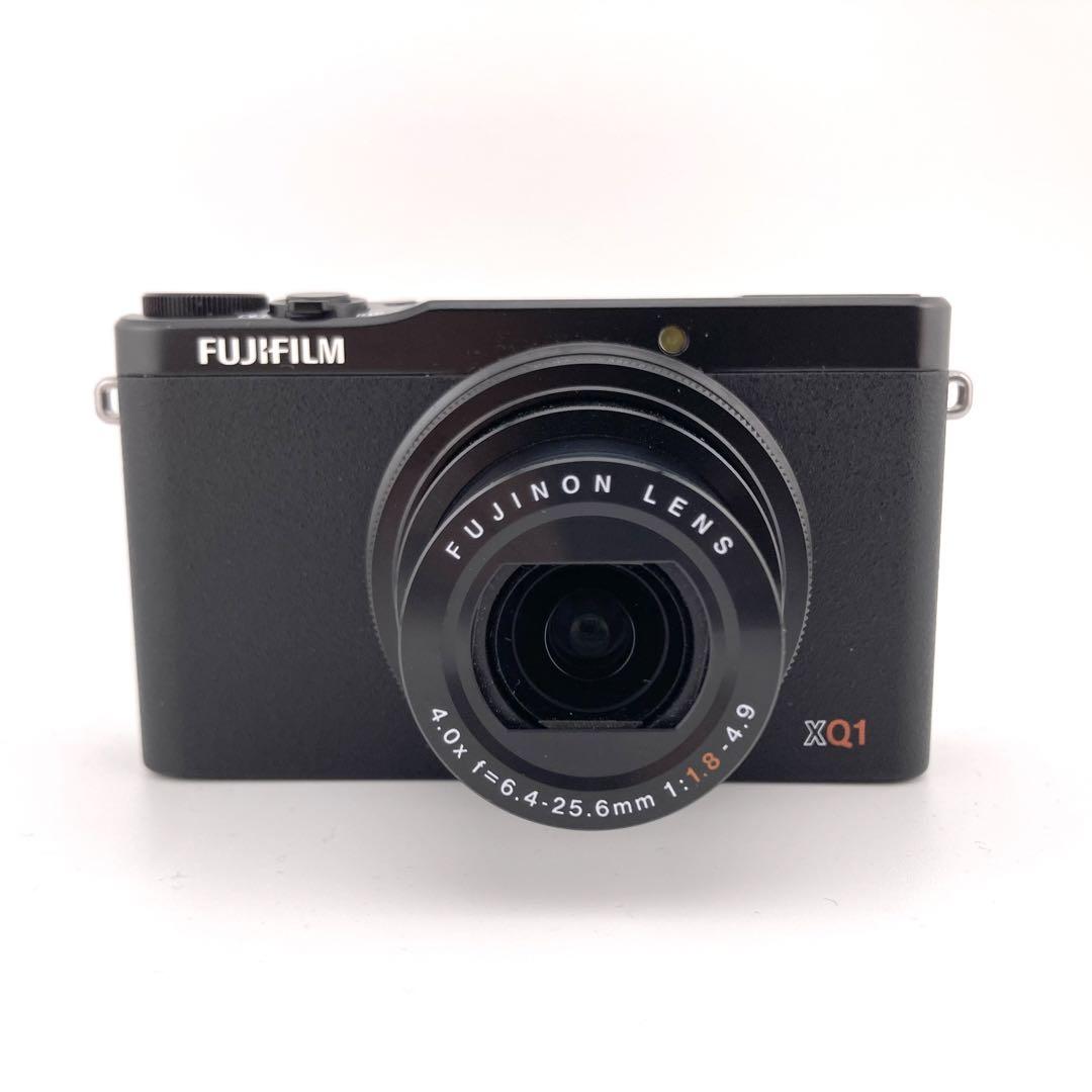 完動品】FUJIFILM XQ1 ブラック 高級コンデジ 動作確認済み