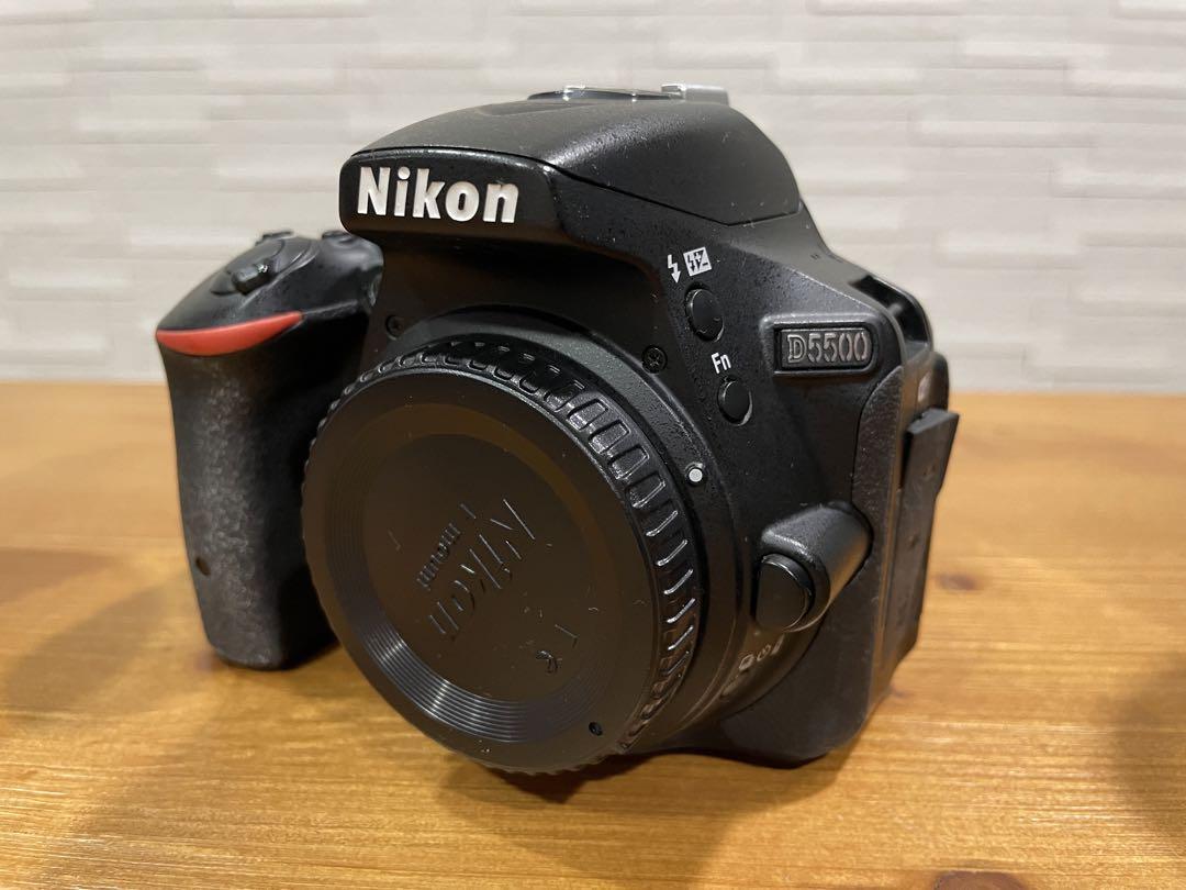 Nikon d5500 レンズ4本セット（ファインダー内に少々のゴミあり）