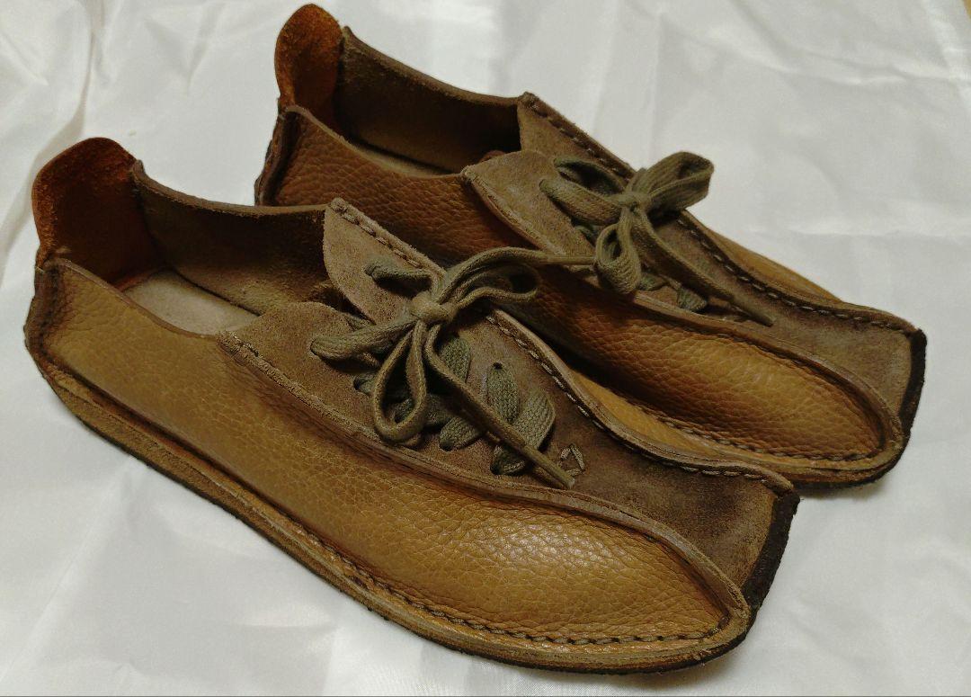 6/22終了　Clarks　希少　UK7ハーフ