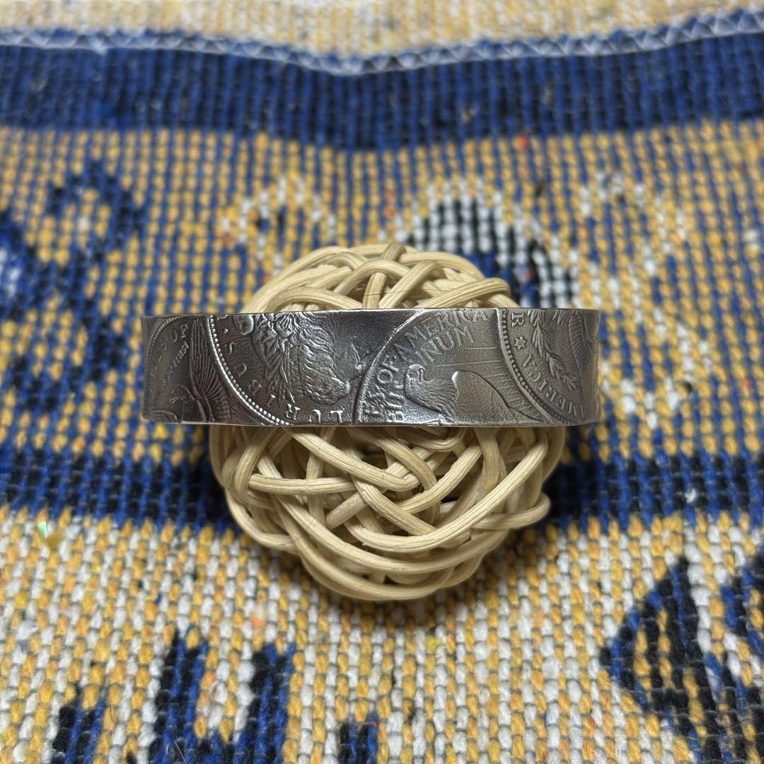 ノースワークス　North works 50セント　シルバー　バングル 楽天市場】NORTH WORKS(ノースワークス)コイン バングル メンズ