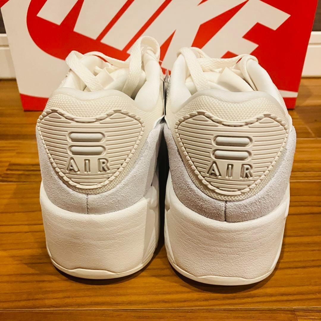 ナイキ エア マックス 90 LV8 SE 厚底 スニーカー アイボリー ナイキ エア マックス 90 LV8 SE 厚底 スニーカー アイボリー
