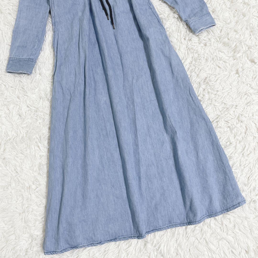 ロンハーマン　デニムワンピース ✨美品✨ロンハーマン Ron Herman デニムワンピース ロングジレ