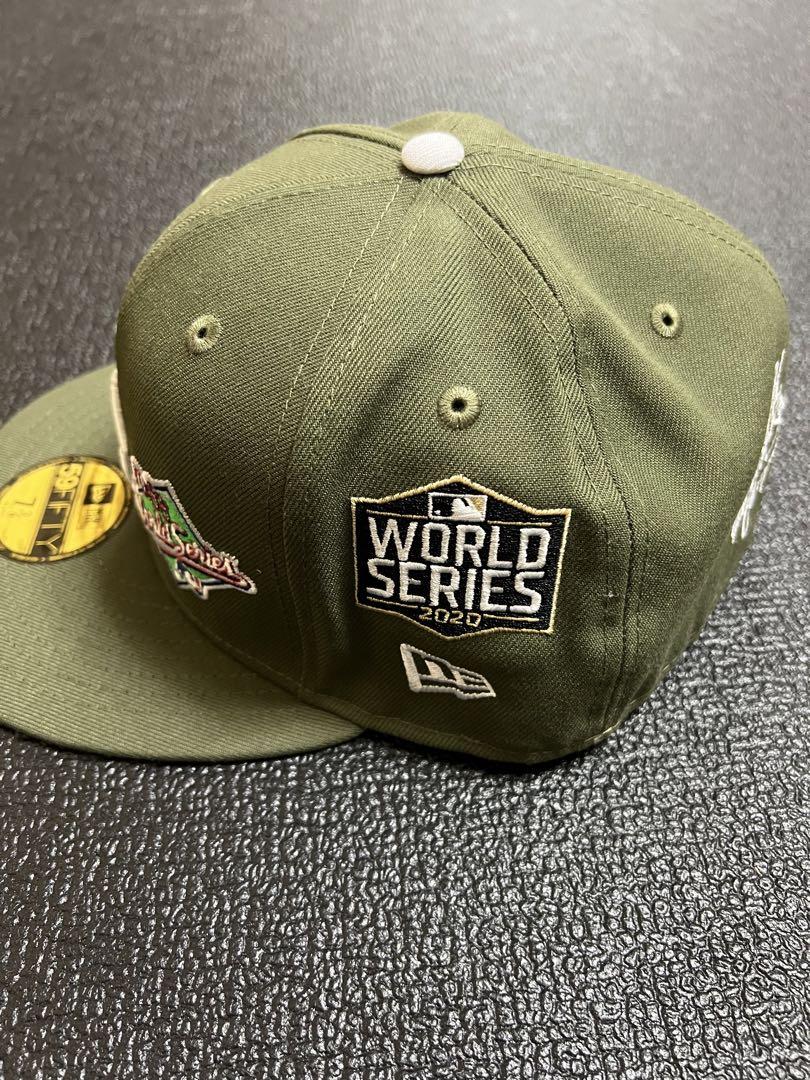 コリアグランドセール 2025 NEWERA World Champions ドジャース グレーアンダーバイザー 帽子