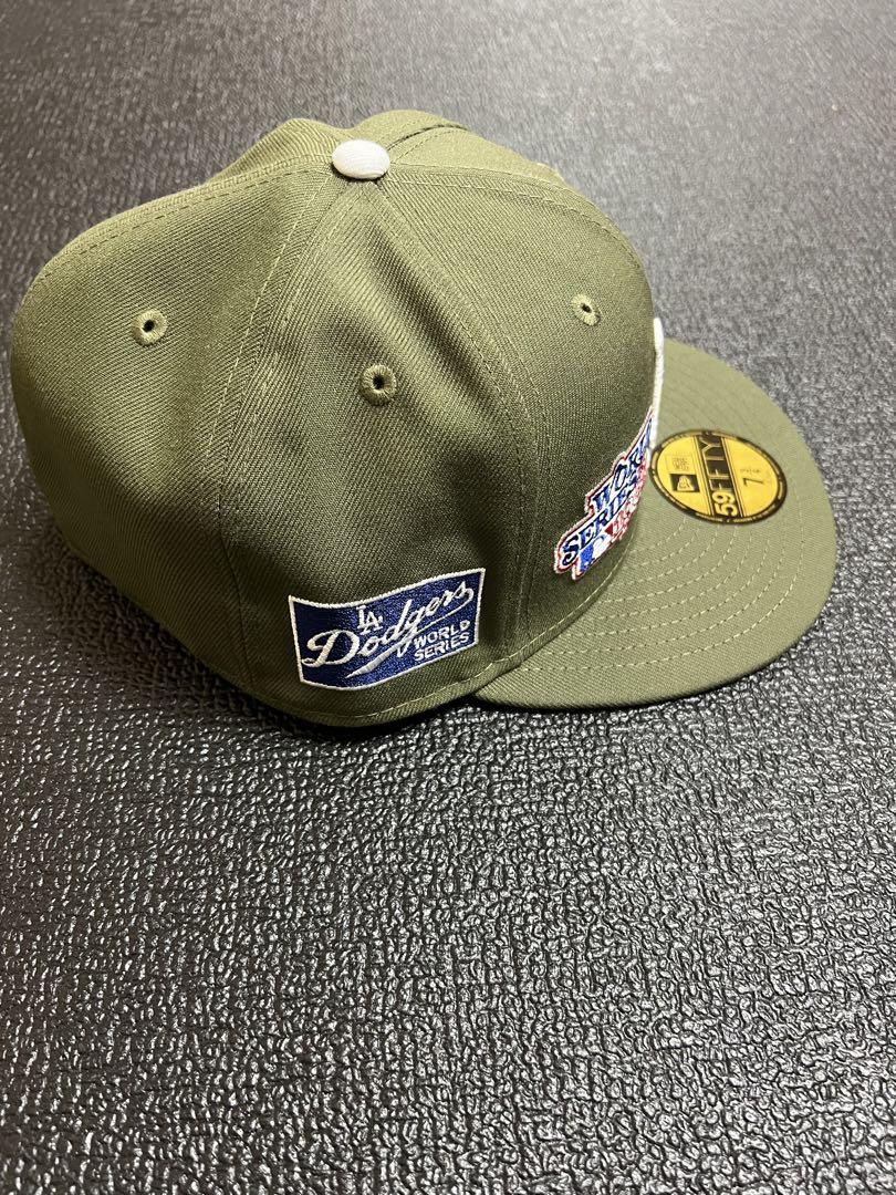 NEWERA World Champions ドジャース グレーアンダーバイザー