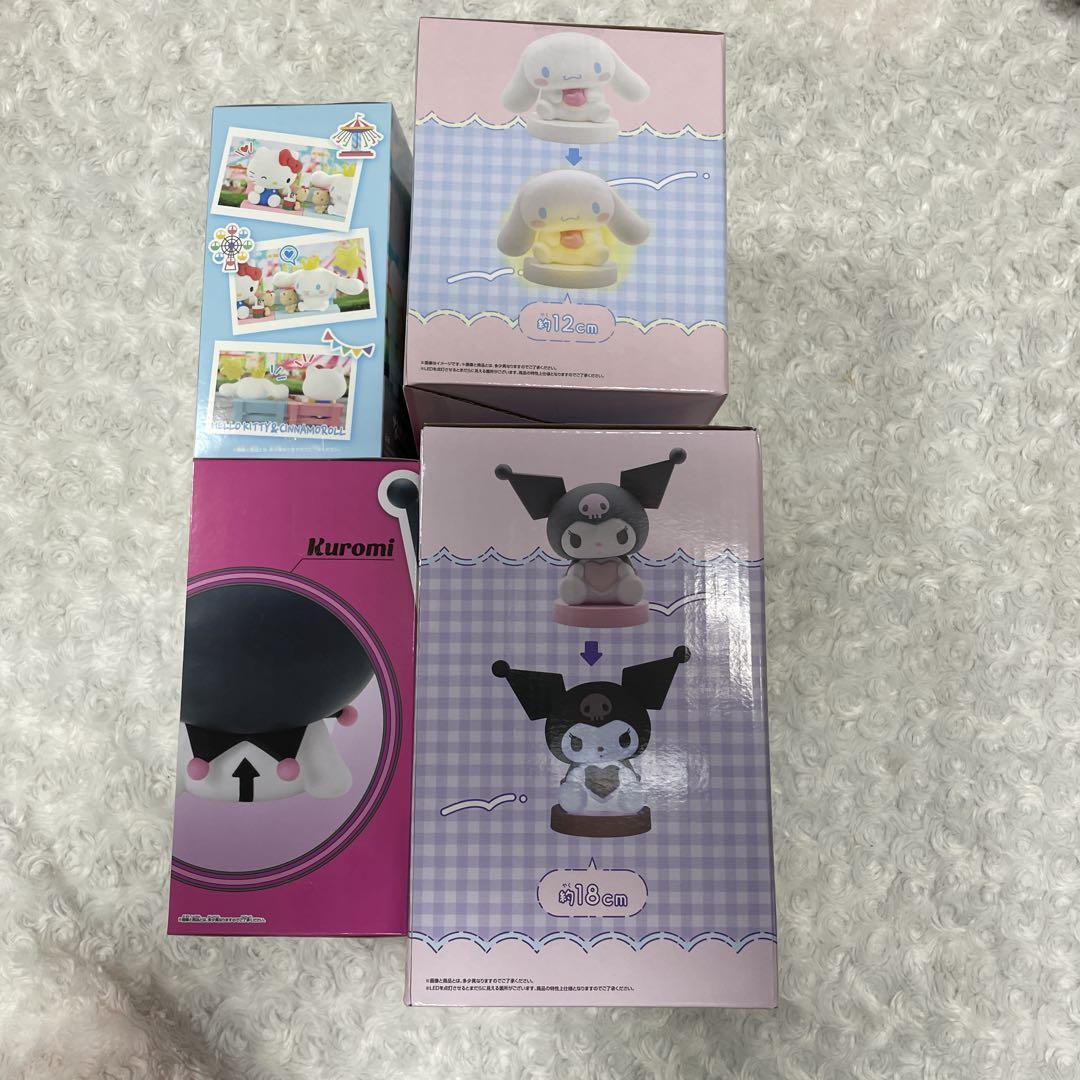 新品未開封8点 サンリオ フィギュア ルームライト クロミ