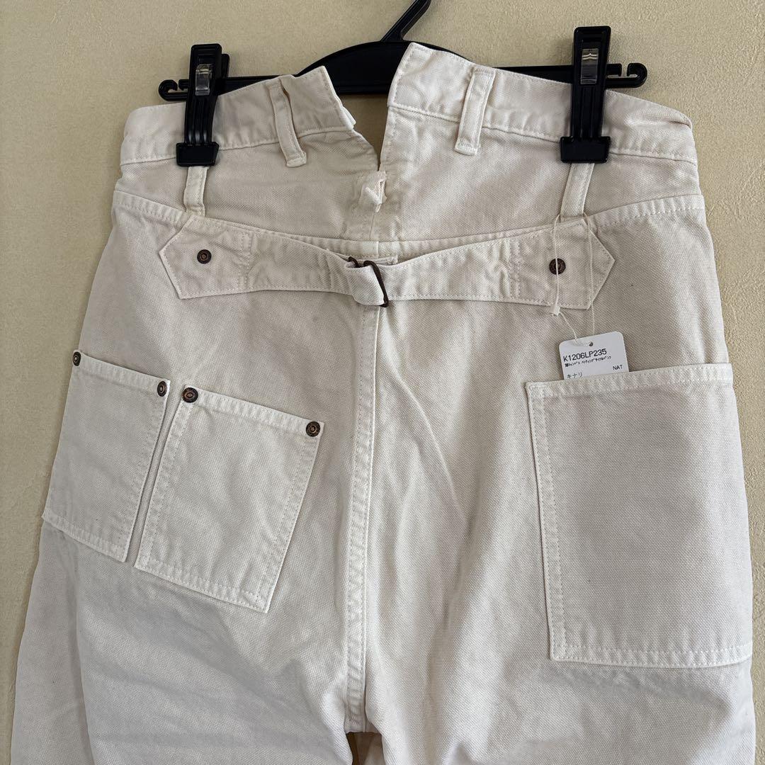 新品KAPITAL薄キャンパスハンティングサイクルパンツ　キナリ　1