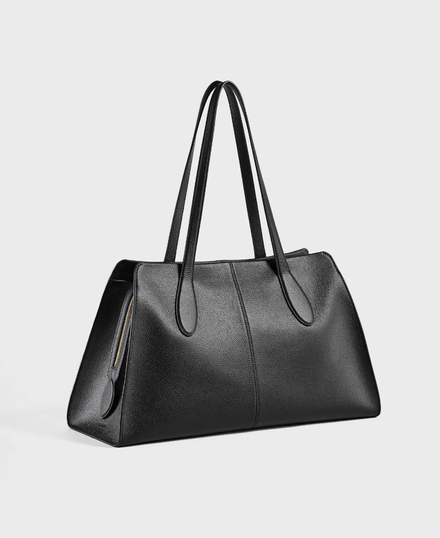 CAFUNE Day Tote - Black　保存袋付　　￥112,900