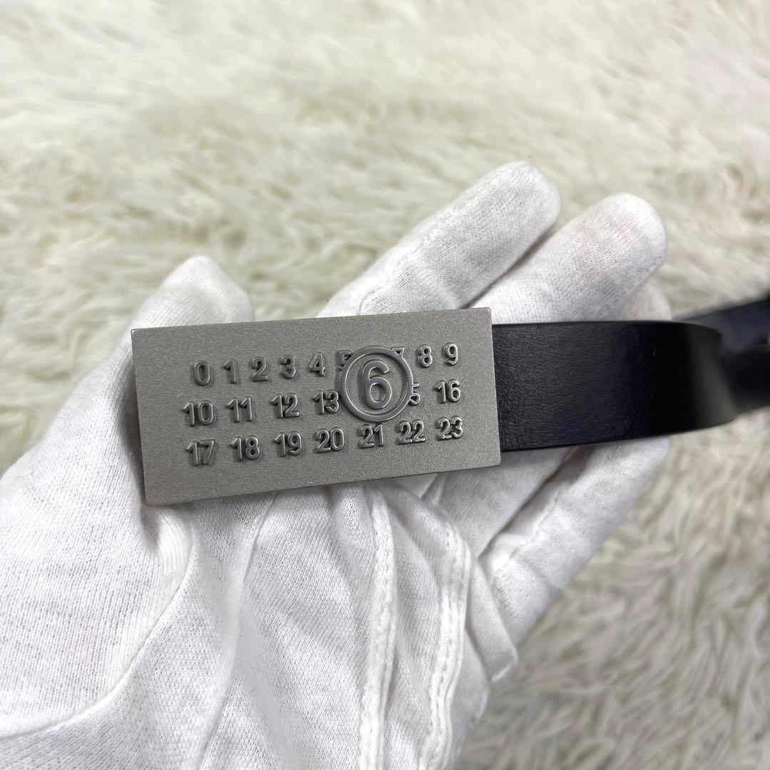 美品‼️ MM6 Maison Margiela ベルト　Numeric
