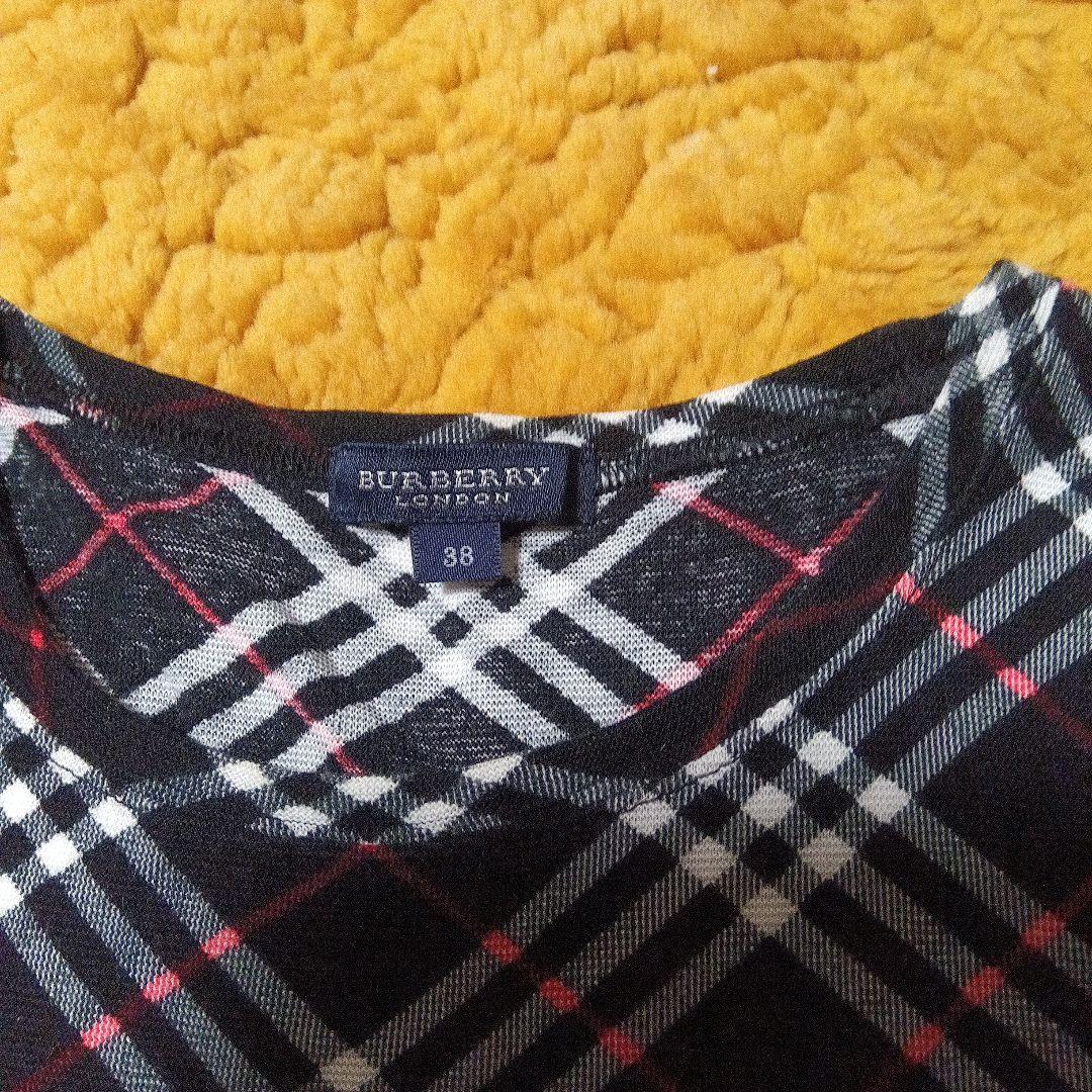 BURBERRY チェック柄 半袖Tシャツ 38 BURBERRY LONDONチェック柄 半袖Tシャツサイズ38（M） 山陽商会