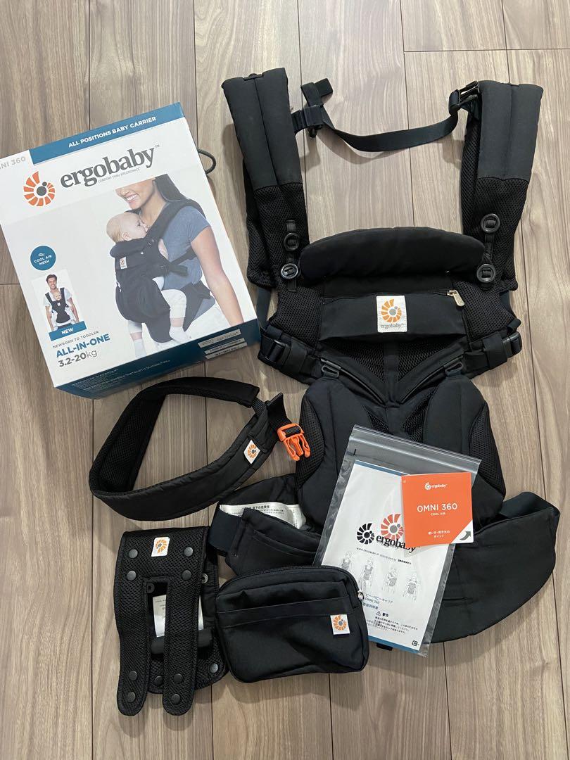 エルゴベビー ベビーキャリア OMNI360 クールエア ブラック