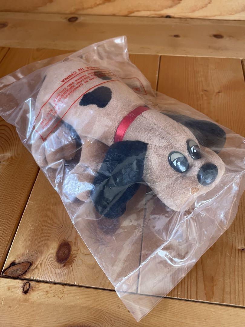 ◎希少未開封◎ Tonka Pound Puppies 1986年製　茶犬