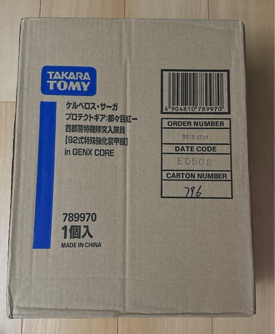 未開封　都々目紅一 プロテクトギア装備(92式特殊強化装甲服)ケルベロス・サーガ