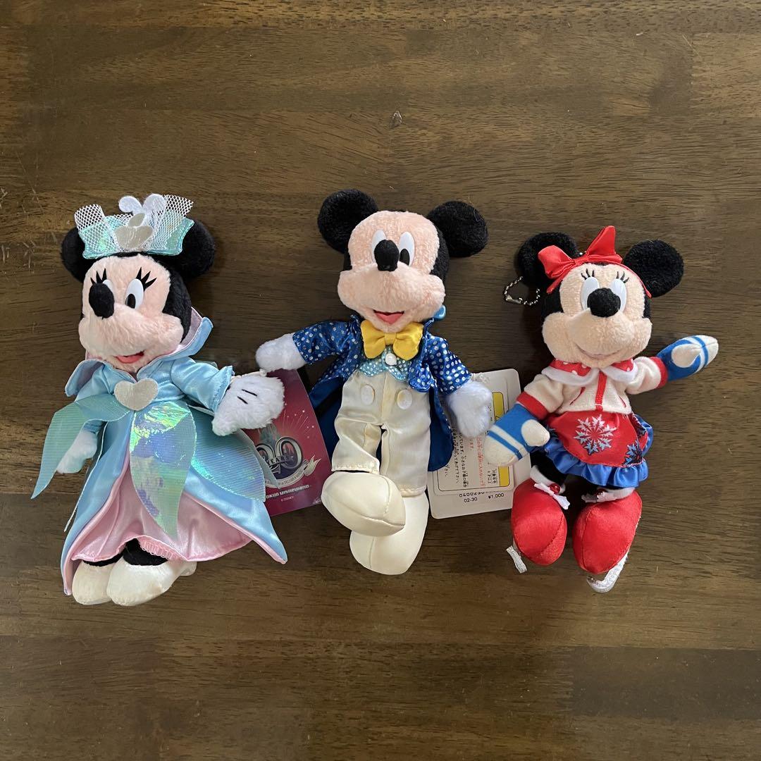 東京ディズニーランド 20周年 ぬいぐるみバッジ ミッキー