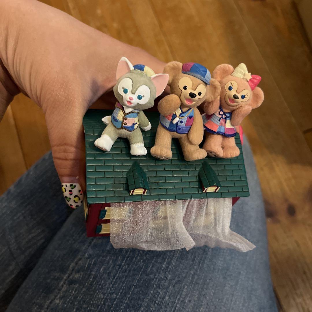 ディズニー 15周年限定ダッフィー シェリーメイ ジェラトーニ小物 破損品 メルカリ