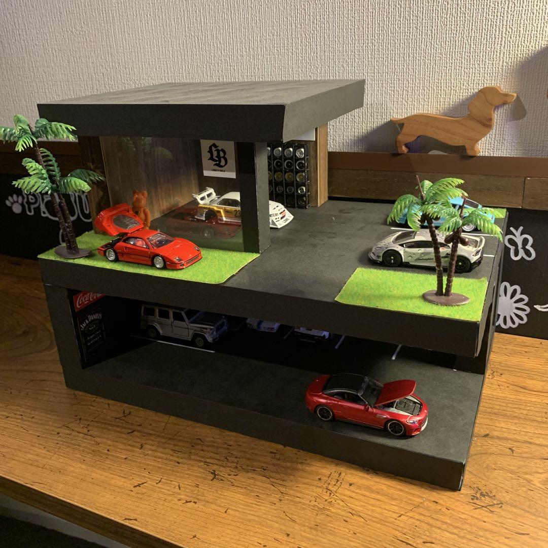 ジオラマ　ショールーム　1/64