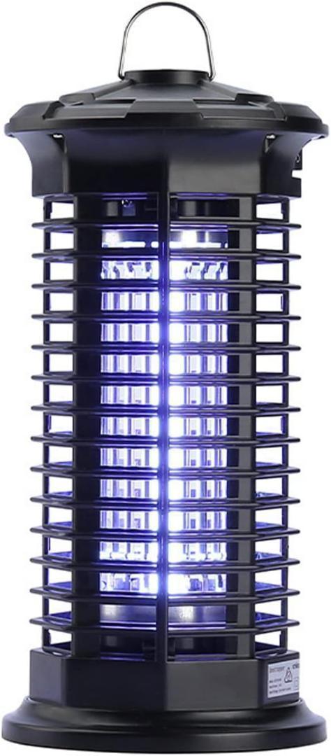 電撃殺虫器 2点セット電気蚊取り器 コバエ取り機虫ライト蚊コバエ駆除 吊り下げ