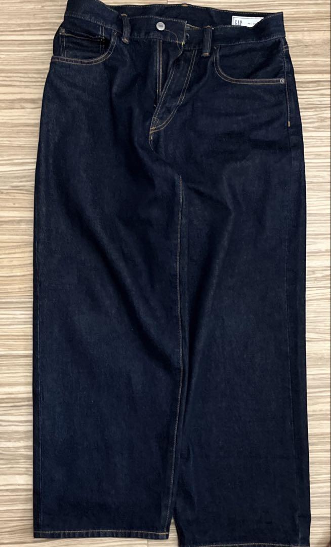 最安値 GAP 29W30L スーパーバギーデニム　ダークリンス GAP 29W30L スーパーバギーデニム ダークリンス - メルカリ