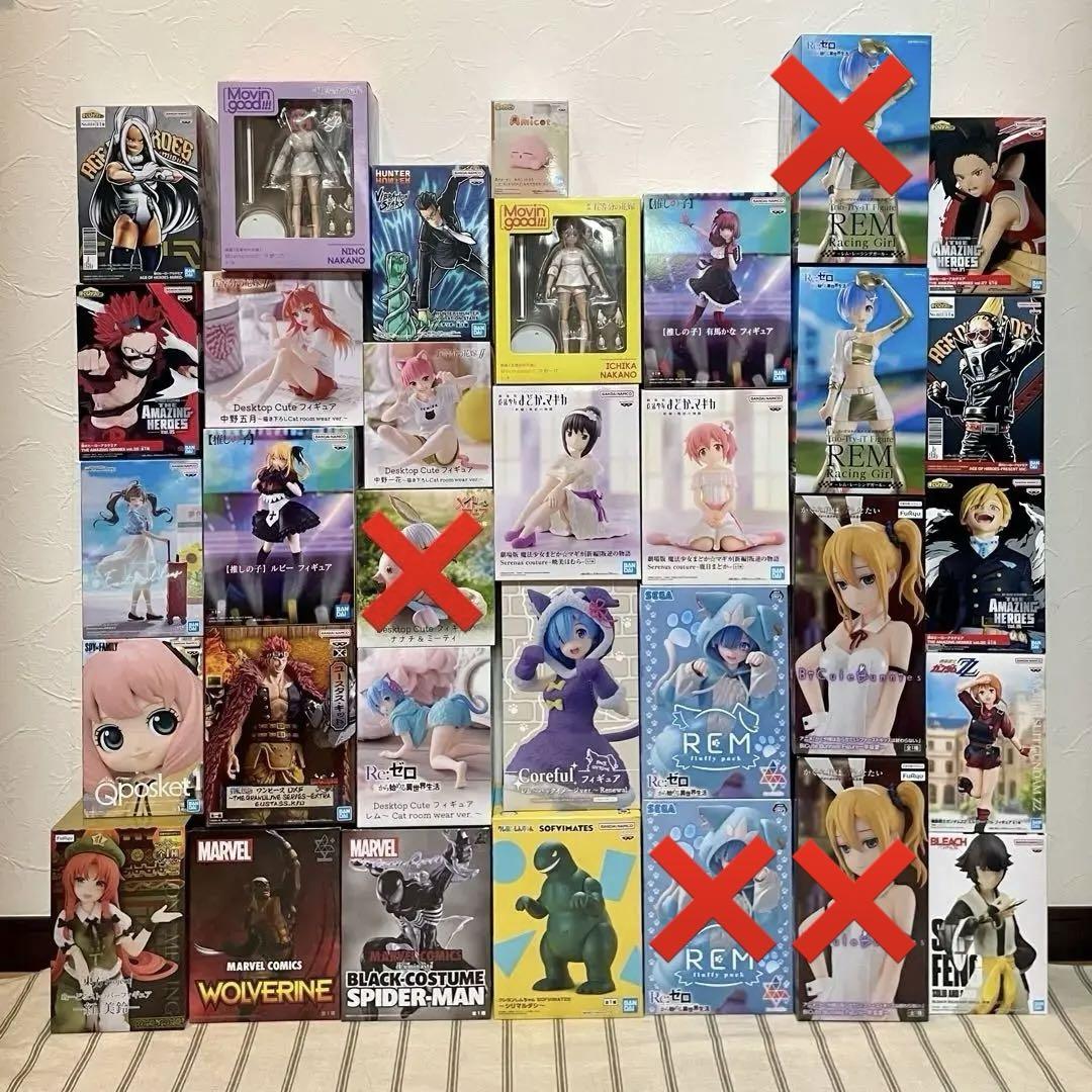 プライズフィギュアまとめ売り　33個