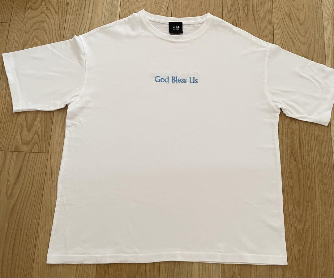 コメ必須▼藤井風 God Bless Us ヘンレコ XL グッズ Tシャツ 新品未着用☆藤井風☆God Bless Us☆Tシャツ☆Lサイズ☆グッズ