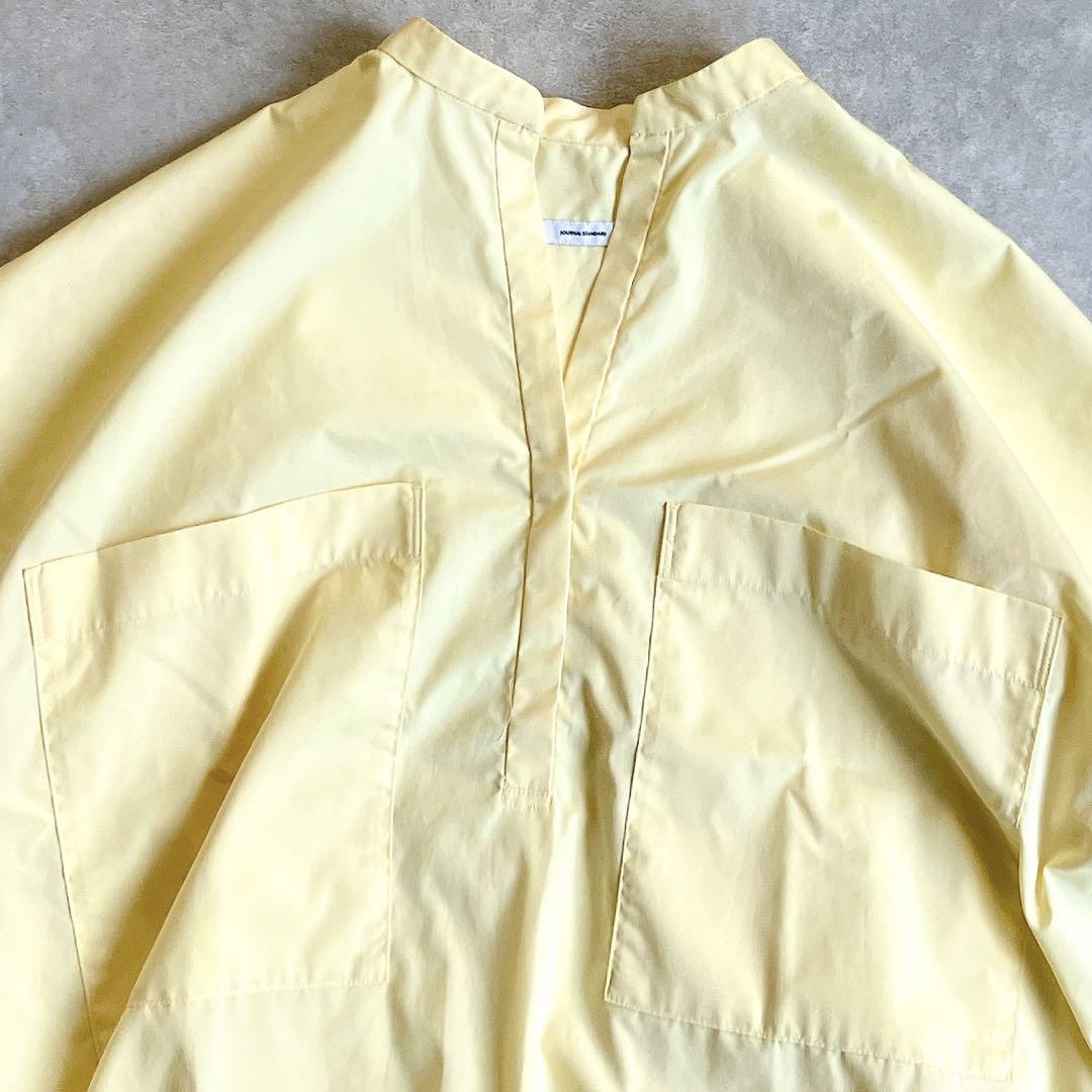 美品 ジャーナルスタンダード エステネージュスキッパーシャツ フレンチ袖 美品 ジャーナルスタンダード エステネージュスキッパーシャツ