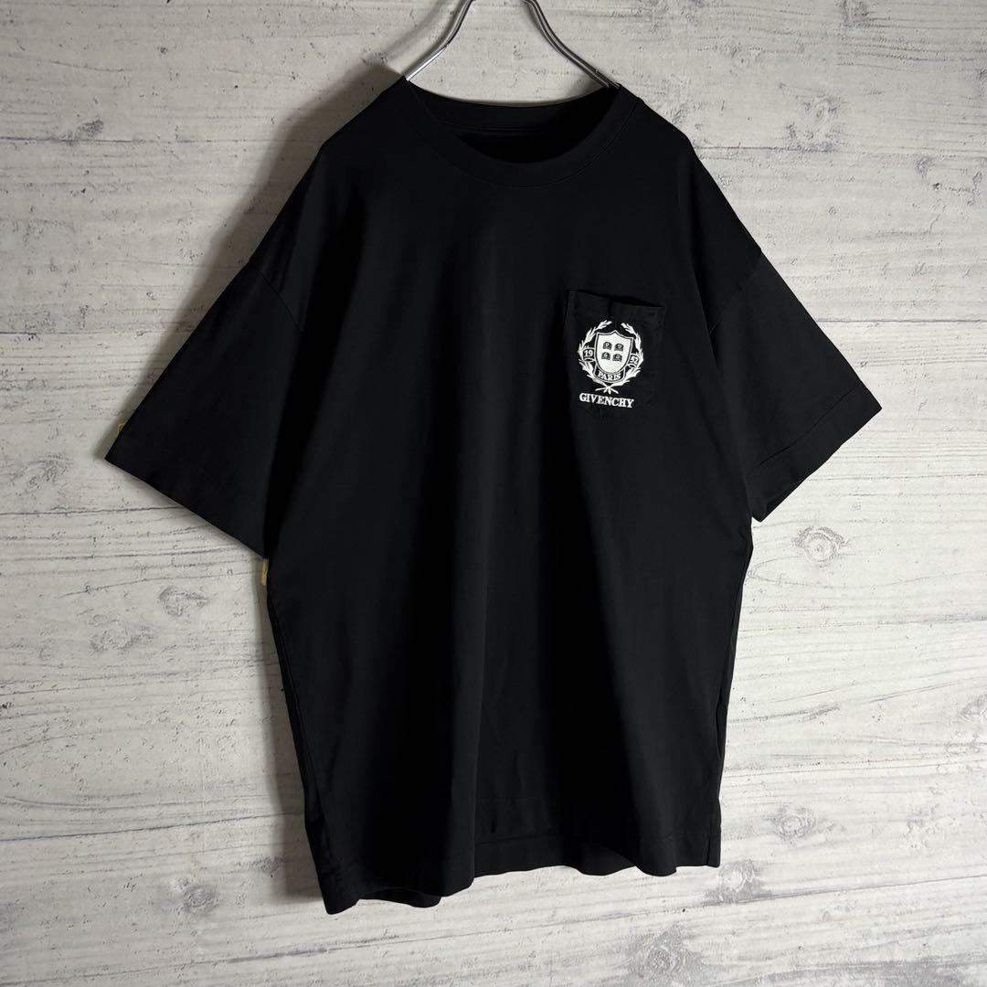 美品✨GIVENCHY CREST ロゴ刺繍4Gロゴ Tシャツ XL相当