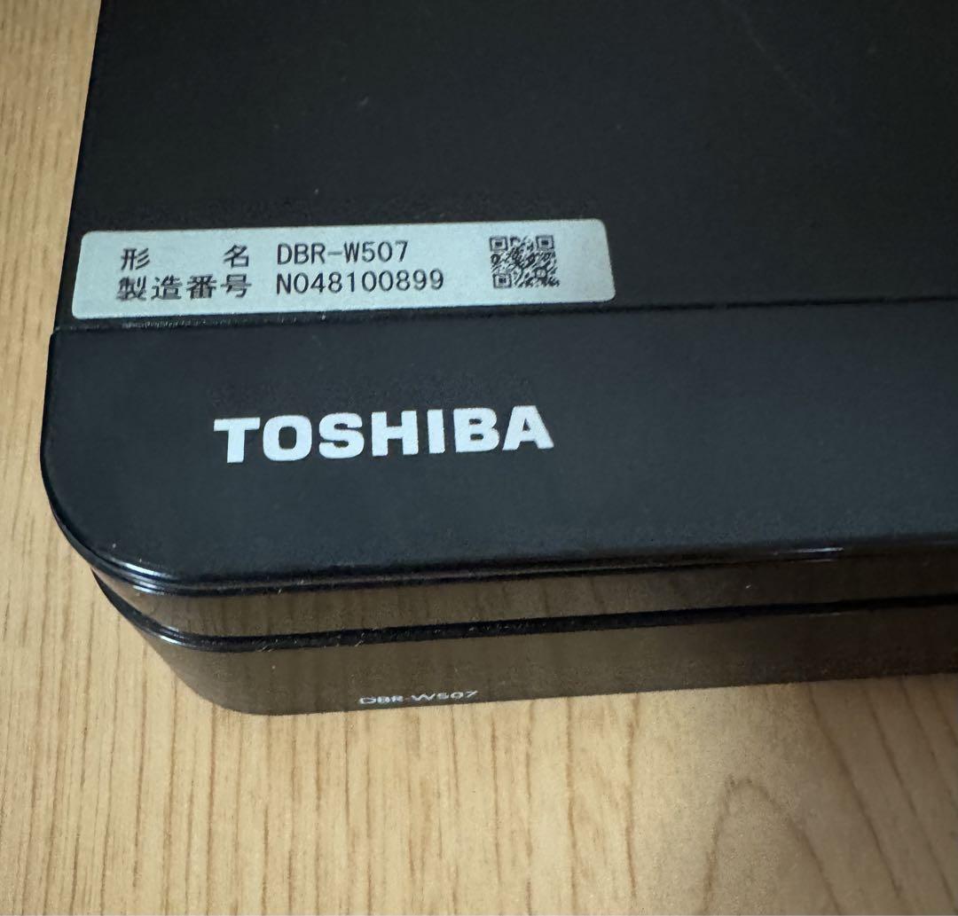 TOSHIBA REGZA レグザブルーレイ DBR-W507 - レコーダー在庫
