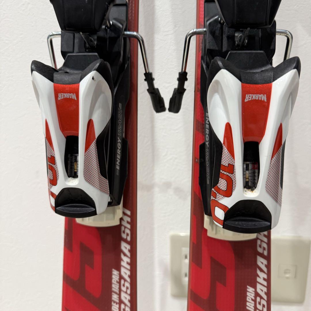OGASAKA スキー板 AZ-10 155cm バインディングセット