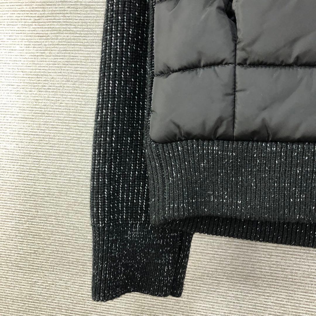 【美品】ブラックレーベルクレストブリッジ 中綿ダウンジャケット 切替 黒M 【美品】ブラックレーベルクレストブリッジ 中綿ダウンジャケット 切替 黒M