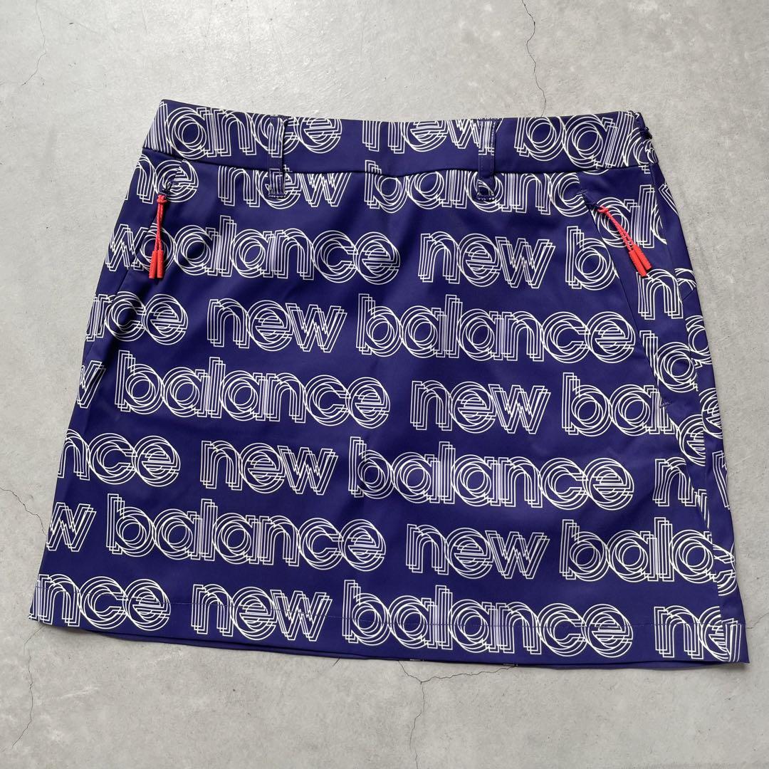 New balance golf  ブラータイポグラフィ プリントスカート