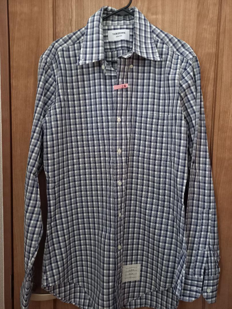 THOM BROWNE - 正規 Thom Browne. トムブラウン チェック シャツの通販 by adgjm's shop｜トムブラウンならラクマ