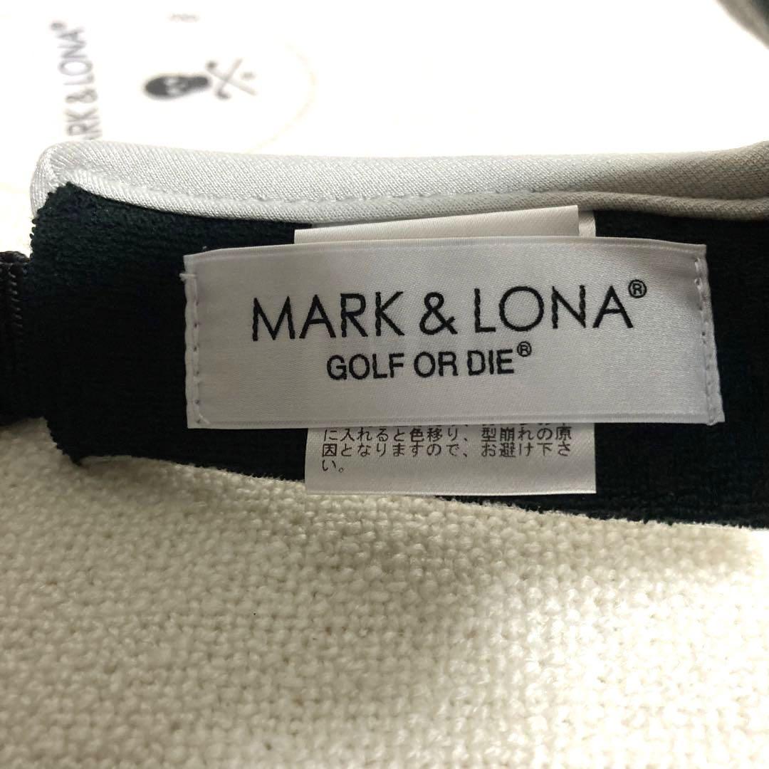 新品‼️MARK&LONA マークアンドロナ サンバイザー キャップ ゴルフ 白