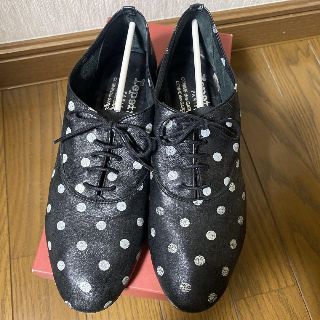 Comme des Garçons ×repettoレースアップシューズ