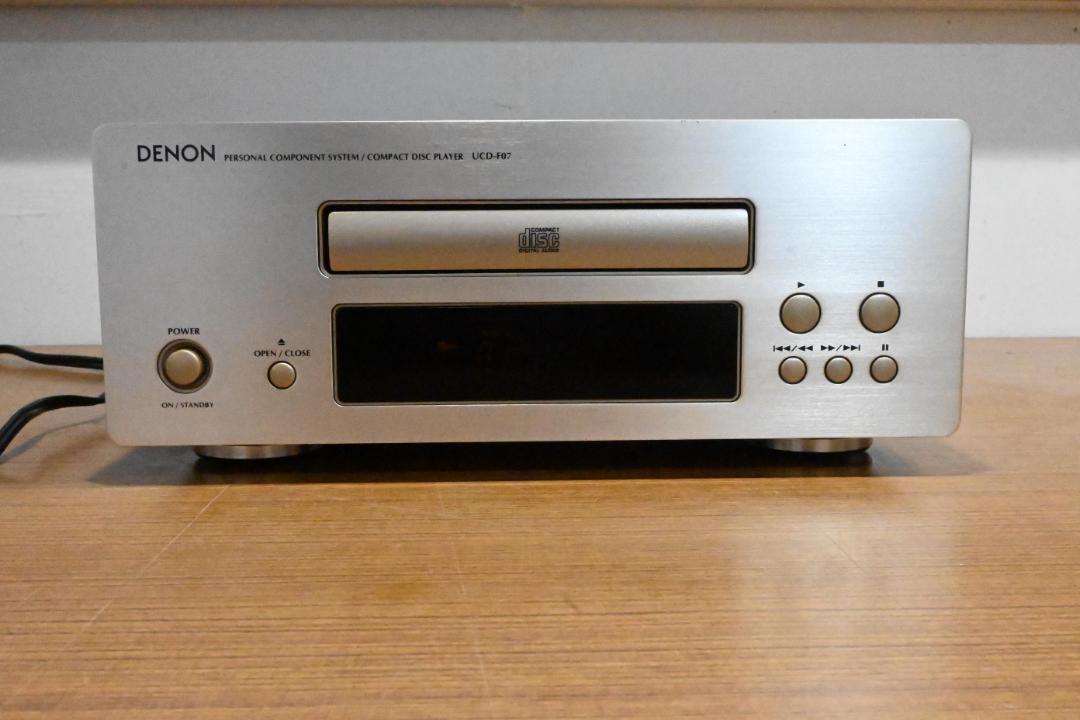 DENON CDプレーヤー UCD-F07【動作良好 極】
