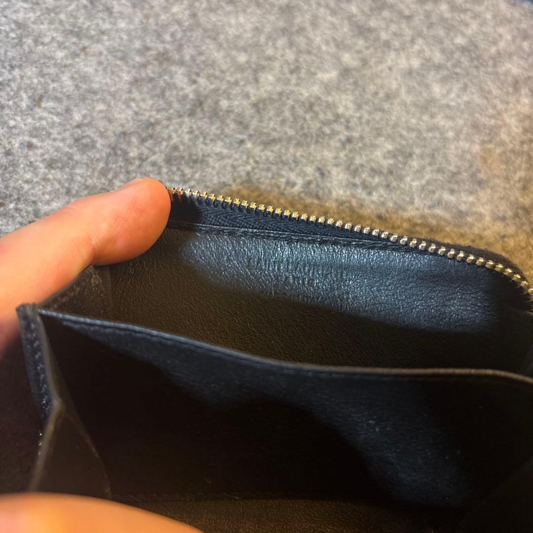 SAINT LAURENT サンローラン ブラック コインケース