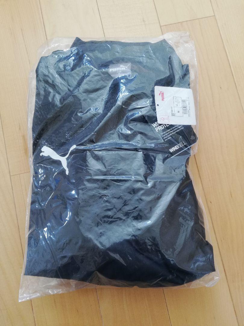 新品　サイズМ　PUMA ピステ・ウィンドブレーカー セットアップ　ブラック