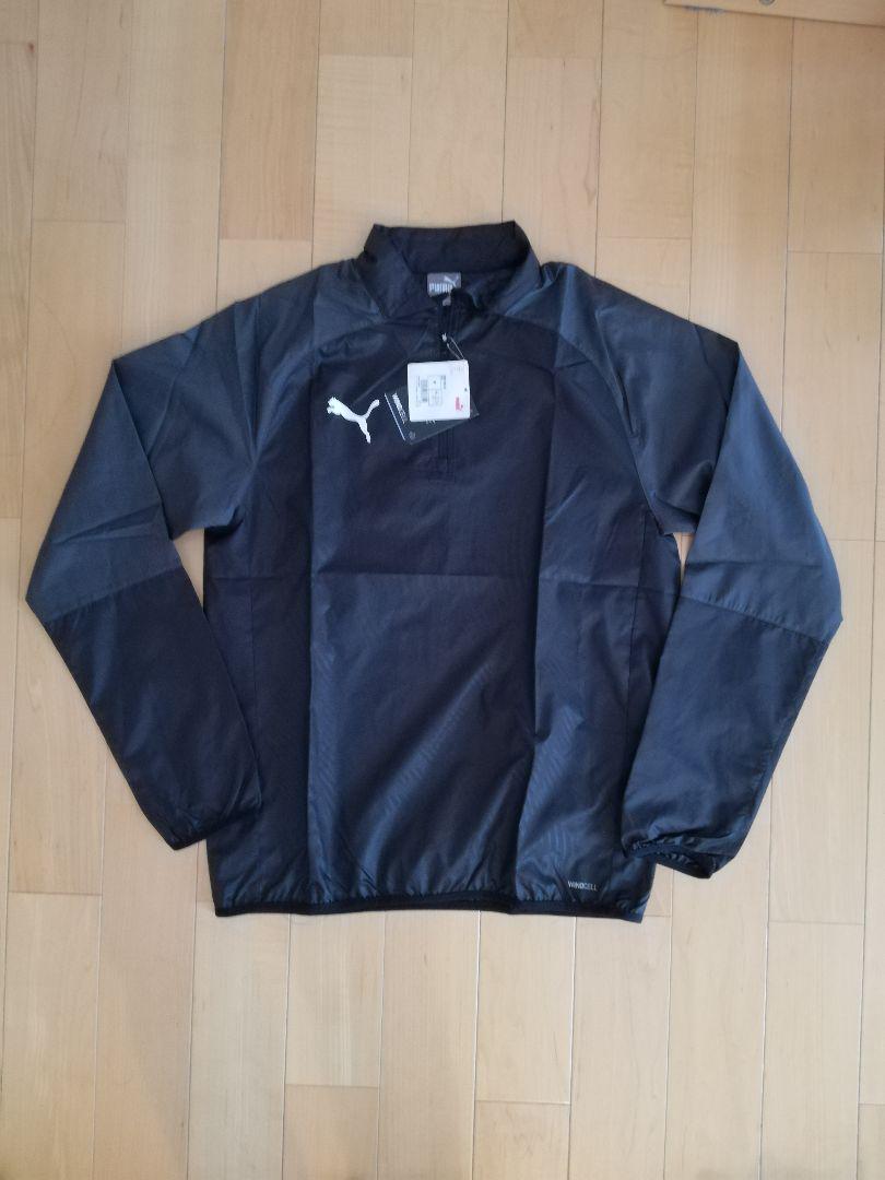 新品　サイズМ　PUMA ピステ・ウィンドブレーカー セットアップ　ブラック