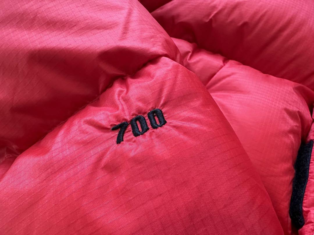 THE NORTH FACE ヌプシ サミット　赤 700 ダウンジャケット