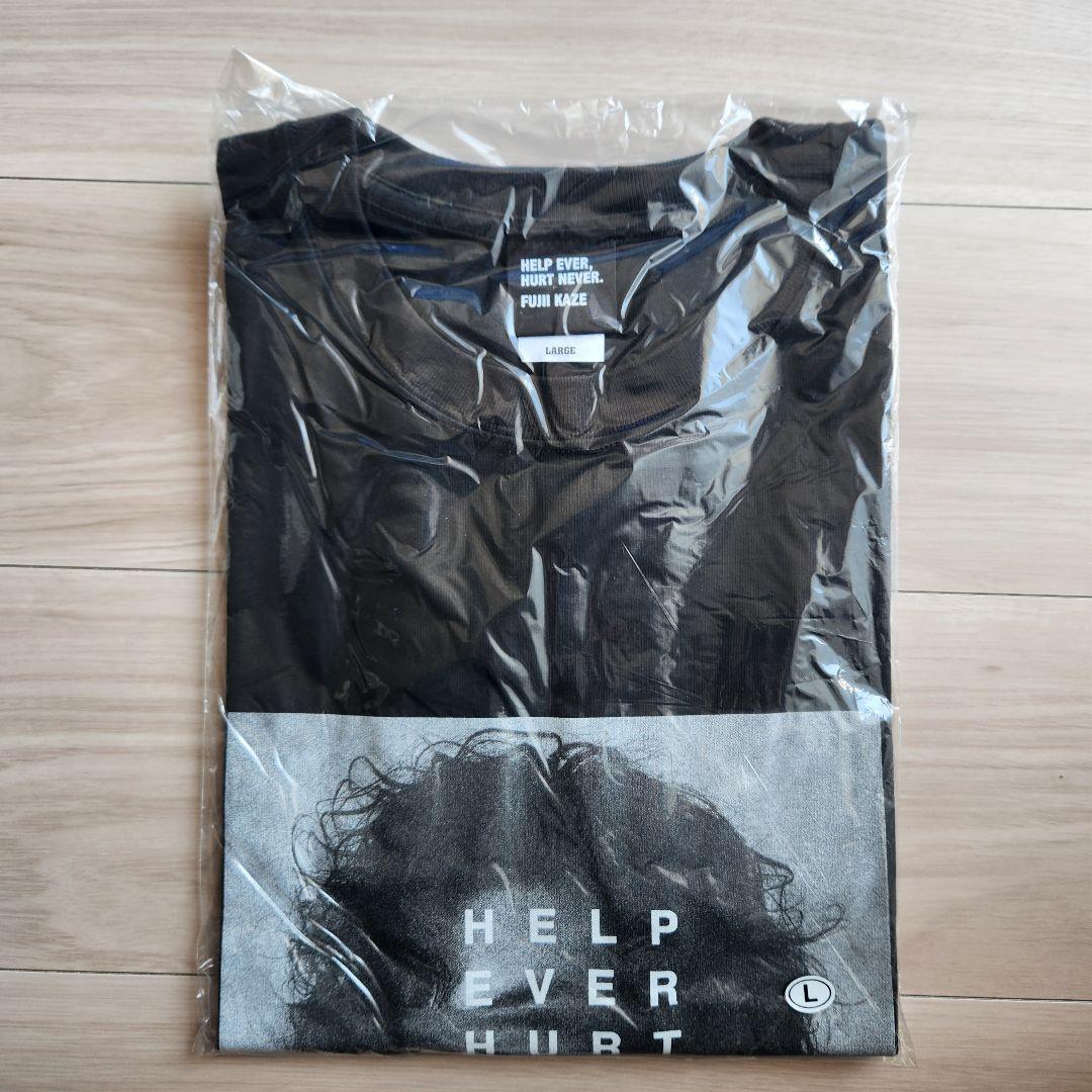 藤井風　新品未開封　Tシャツ　タオル 新品未開封】藤井風 Tシャツ M ホワイト