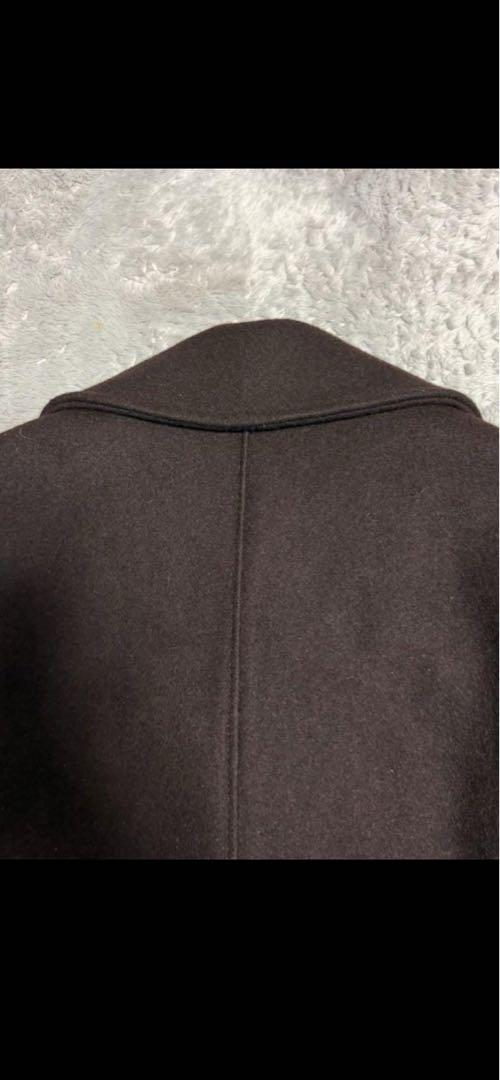 希少！おしゃれブラウン Schott ウールダブルPコート 740N