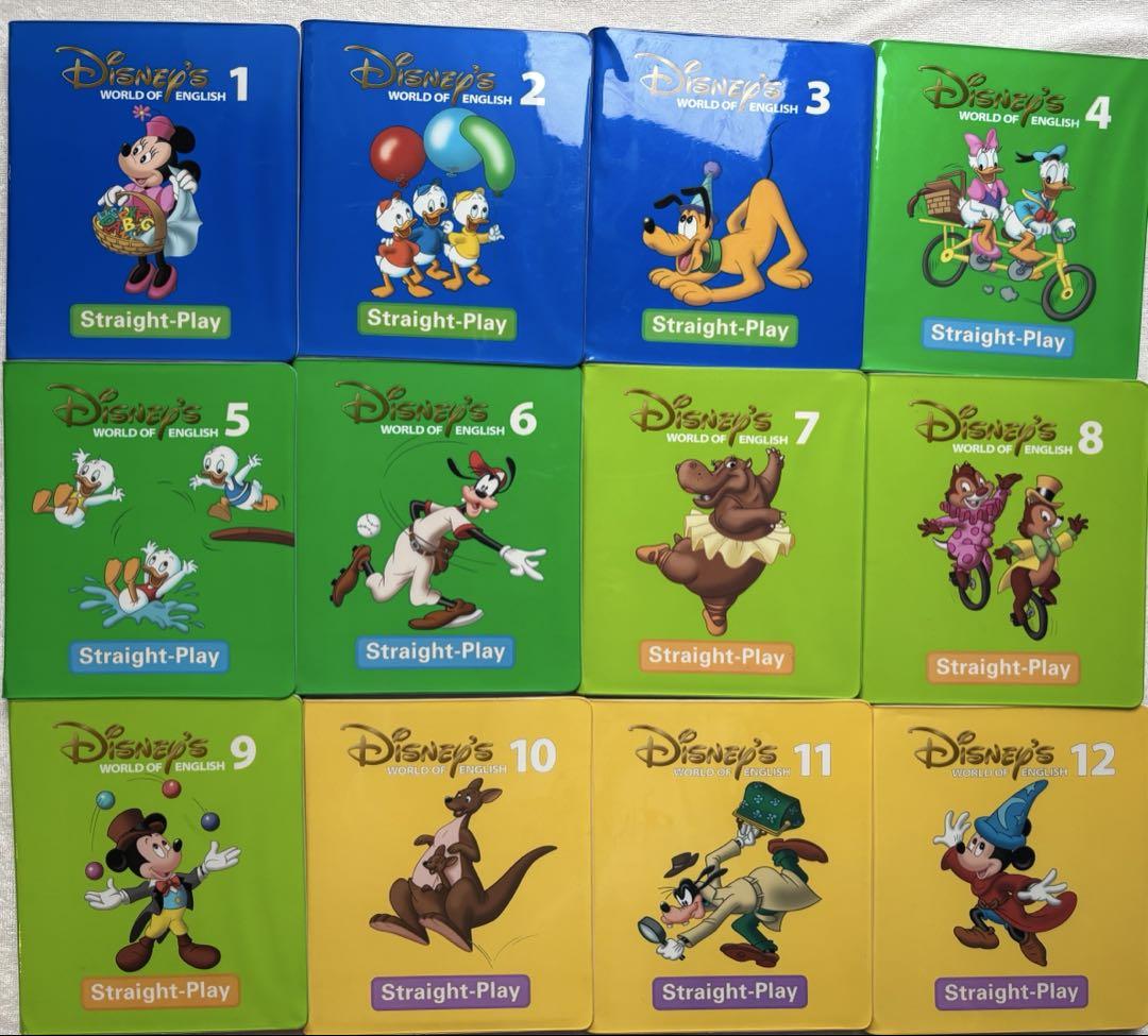 新子役DVD12枚セット　DWEディズニー英語システム　ワールドファミリー