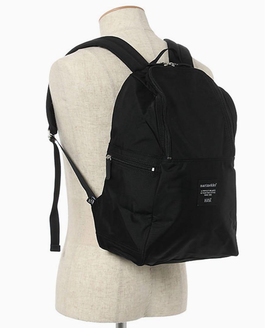 【美品】マリメッコ　Metro バックパック　リュック　黒
