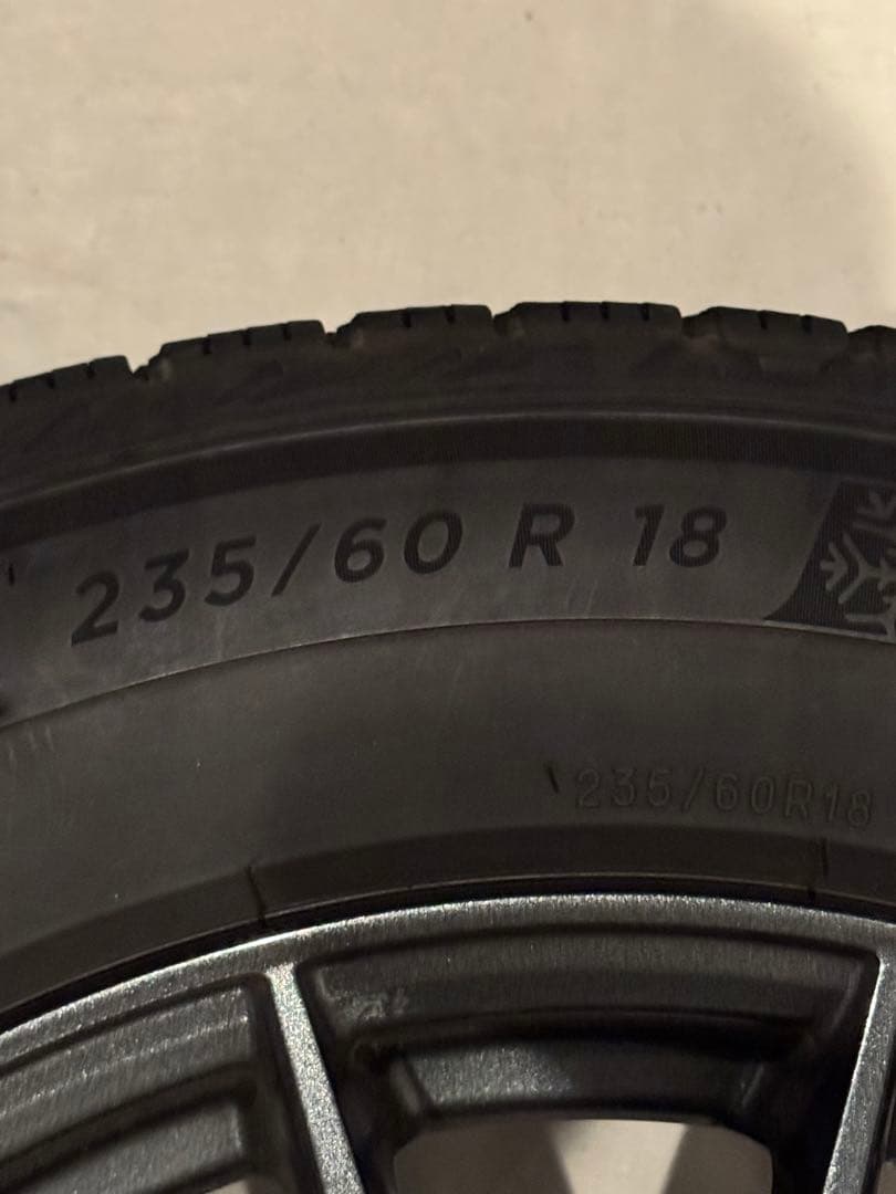ミシュラン スタッドレス 235/60r18 室内保管 CX-60 ミシュラン スタッドレス 235/60r18 室内保管 CX-60 ミシュラン X-ICE