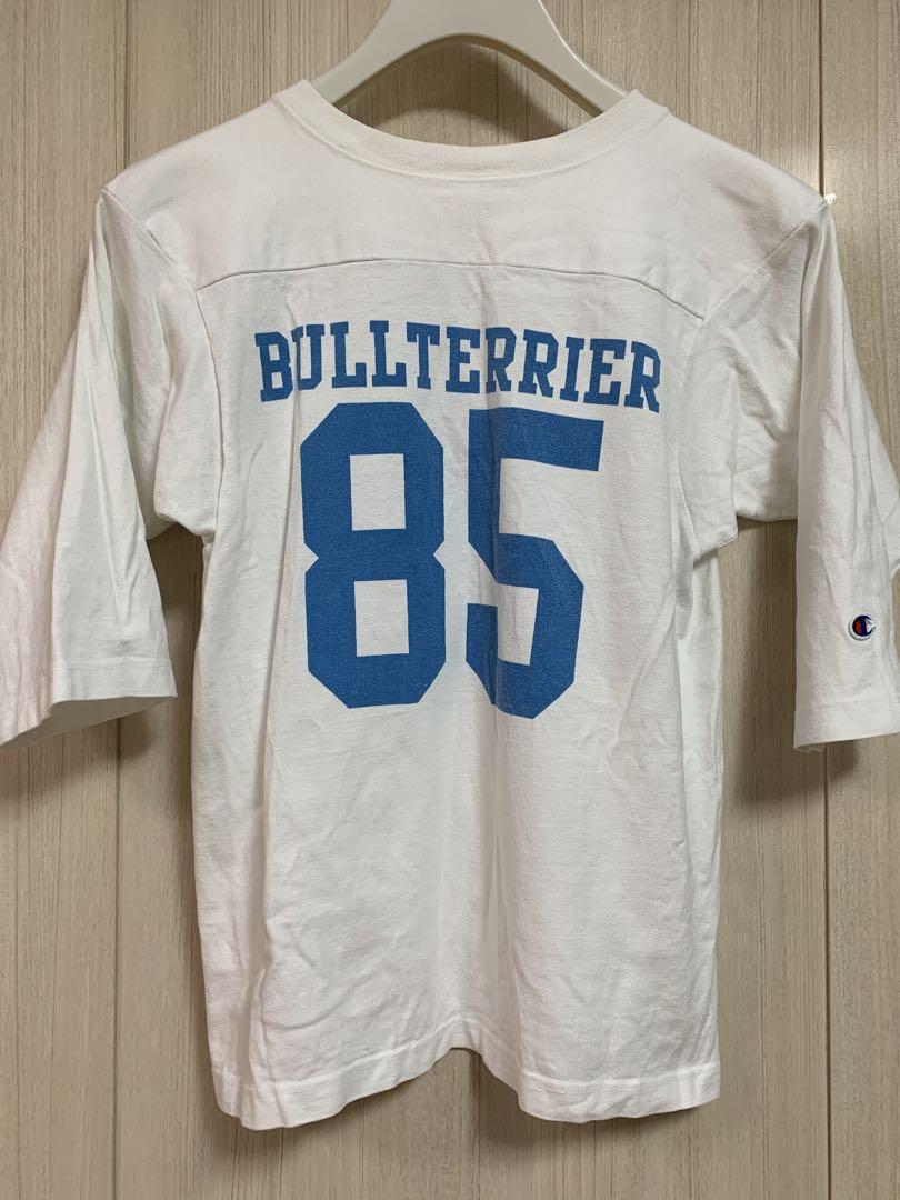 【BACKDROP×Champion】USA製　フットボールTシャツ