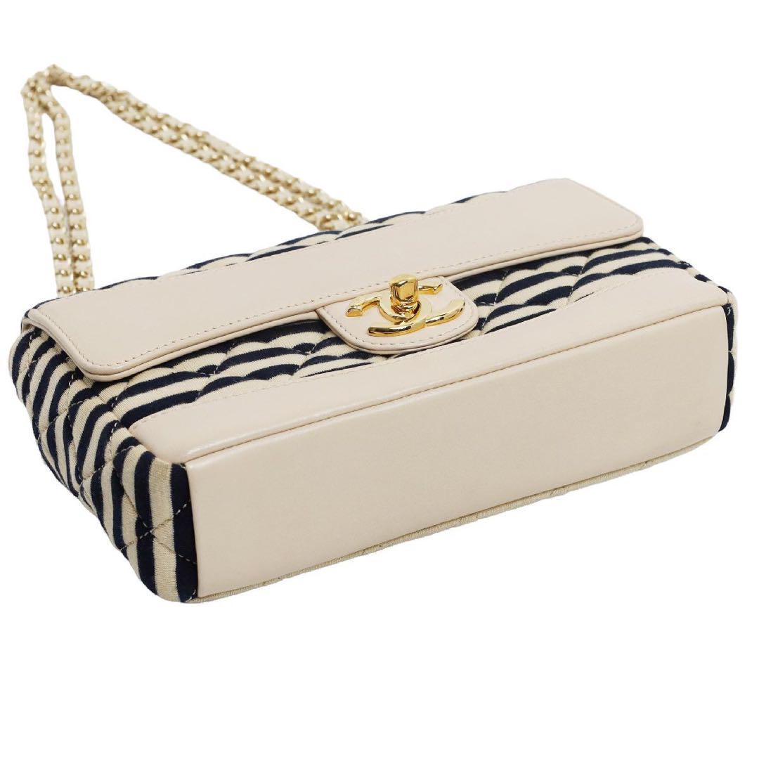 CHANEL シャネル マトラッセ ボーダー マリン 画像3