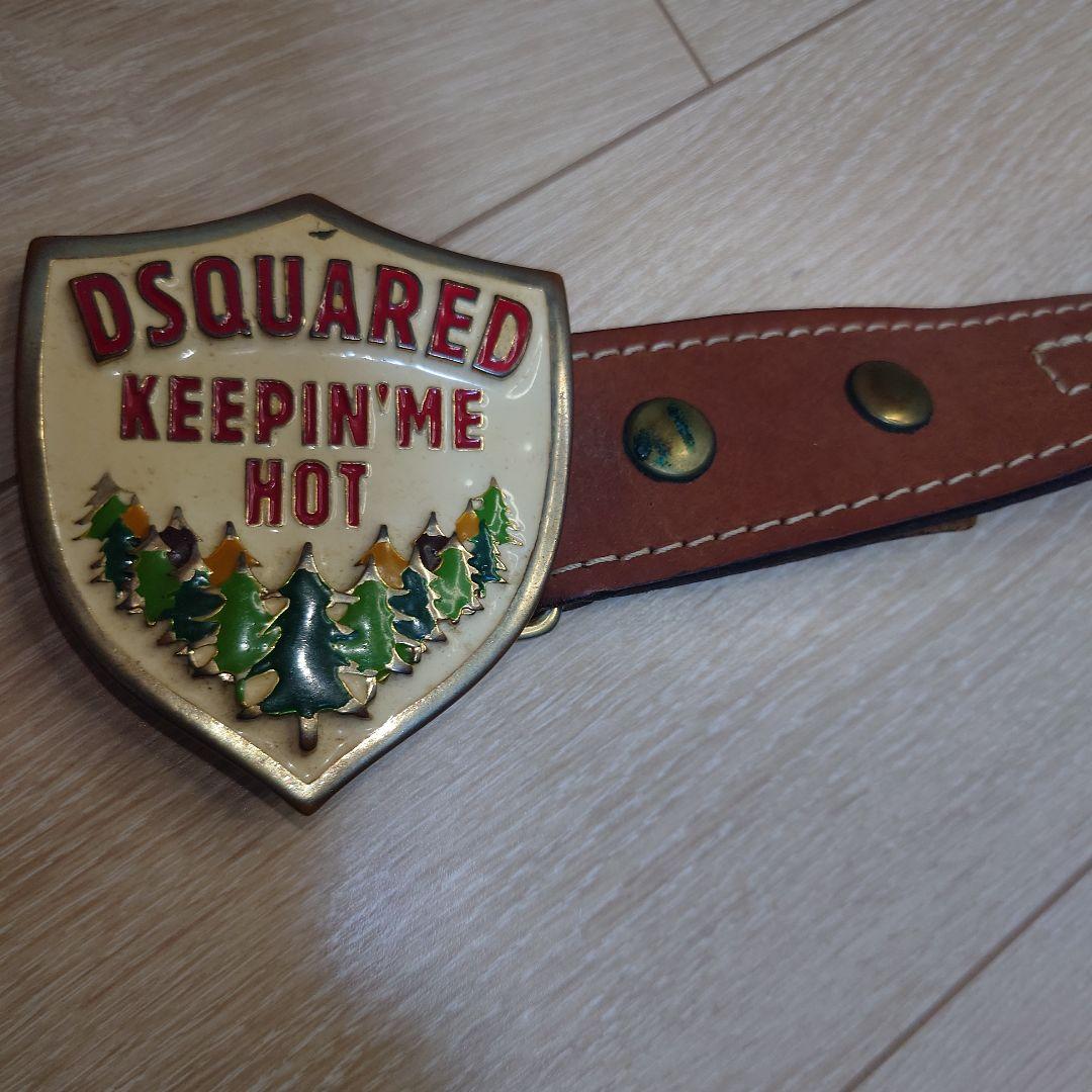 DSQUARED KEEPIN'ME HOT ベルト