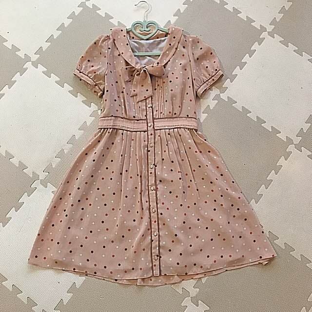 メルカリ Laisse Passe レッセパッセ ワンピース 清楚 シャツ 上品 ひざ丈ワンピース 2 800 中古や未使用のフリマ