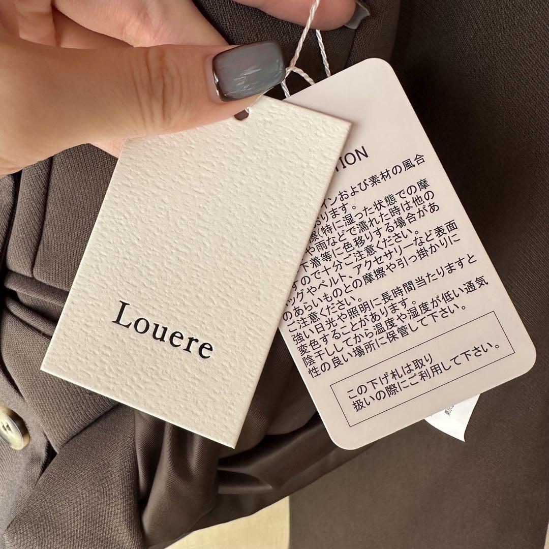 【Louere／新品未使用】2wayスリットスリーブテーラードジャケット M