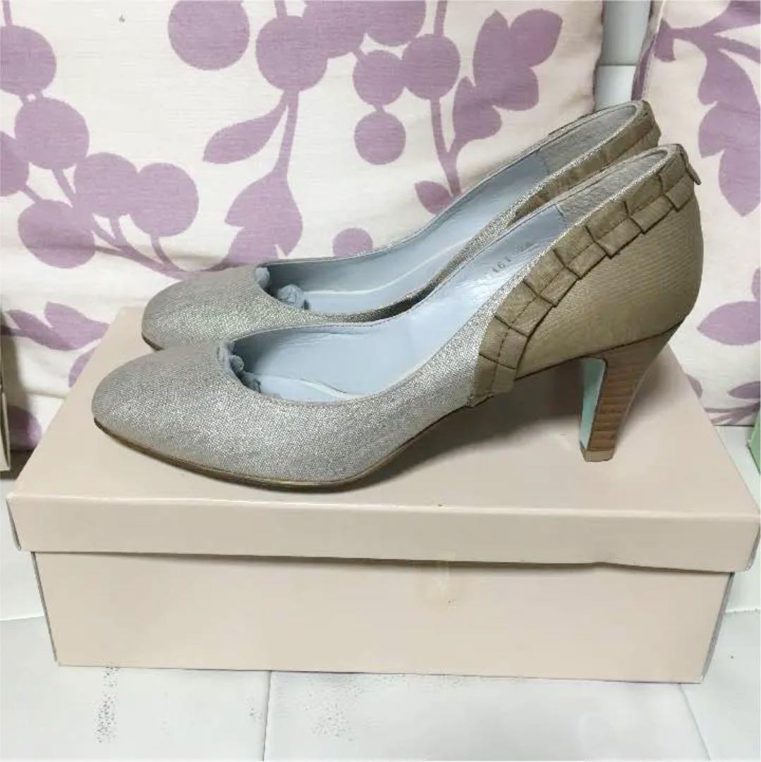 値下げ　Odette e Odile 新品 ハイヒール パンプス 結婚式にも！
