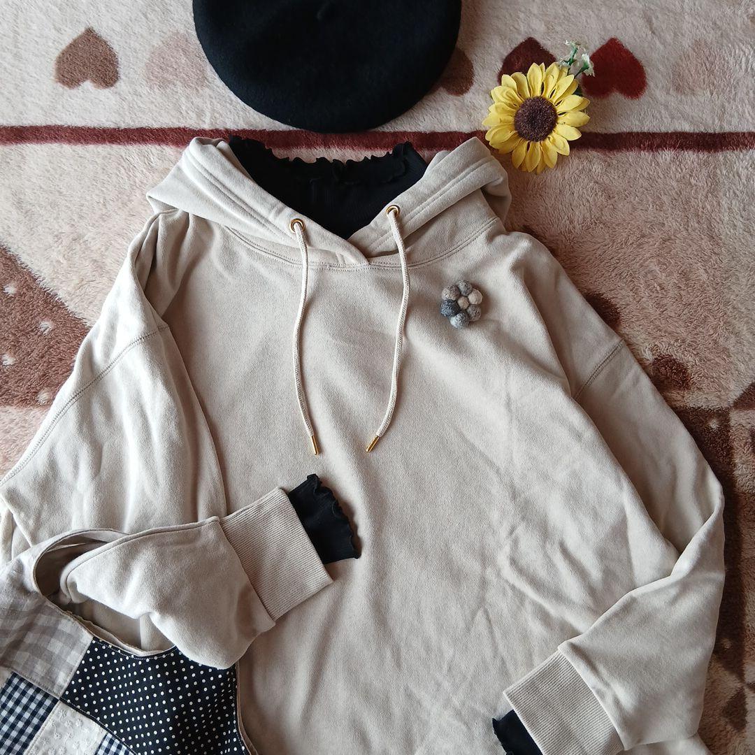 みーきさま LEPSIM パーカースエットトレーナー コットンL LEPSIM